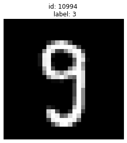 Image depicting the digit 9, but is mislabeled as a 3